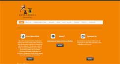 Desktop Screenshot of operaafrica.co.za